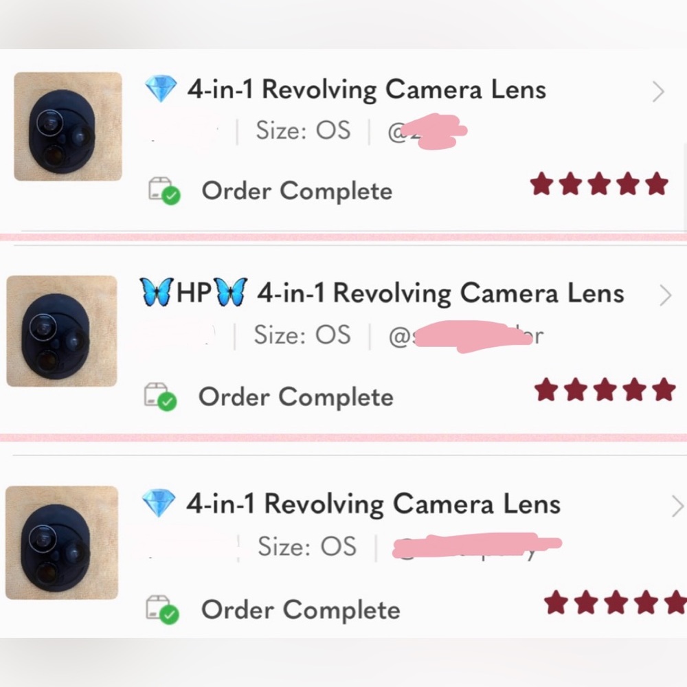 🦋HP🦋 4-in-1 Revolving Camera Lens - Picture 16 of 16